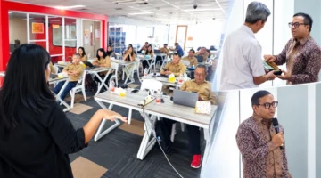 Jurnalis asal Sulawesi Utara bersama perwakilan BI Sulut dan Tempo Media Group saat mengikuti Workshop Kode Etik Jurnalistik di Kantor Tempo, Jakarta, Kamis (22/10/2026).