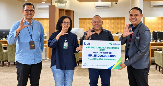 Ketenagakerjaan Manado bersama Bank BTN dan PT Arsol Grup Nusantara memperkuat sinergi program MLT Perumahan bagi pekerja.